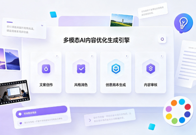 叙永县AI智能内容优化创新 多模态生成技术丰富数字内容创作生态
