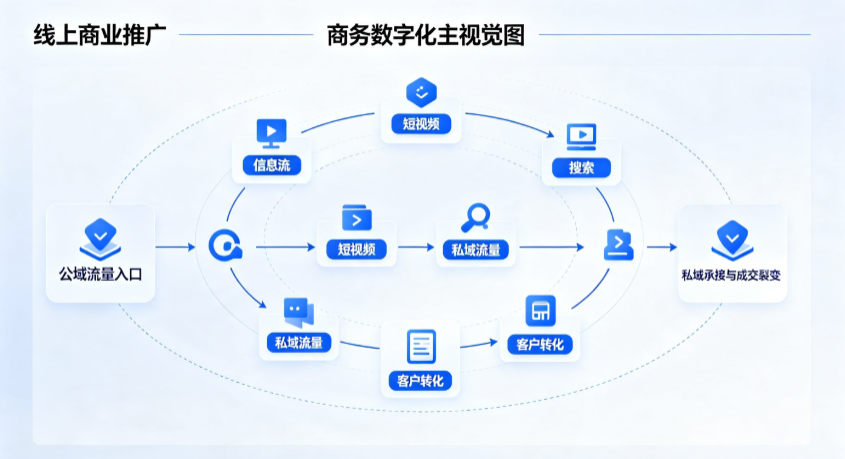 叙永县线上商业推广怎么做？全域流量闭环搭建与低成本转化实战指南